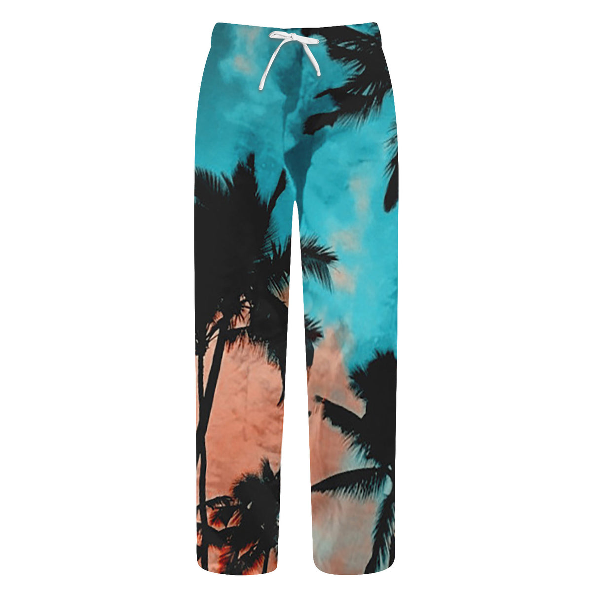 Summer Beach Hippie Harem Pants For Men Streetwear Baggy Boho Yoga Hawaiianss Drop Crotch Trouser Men'S Clothing Sports Pants