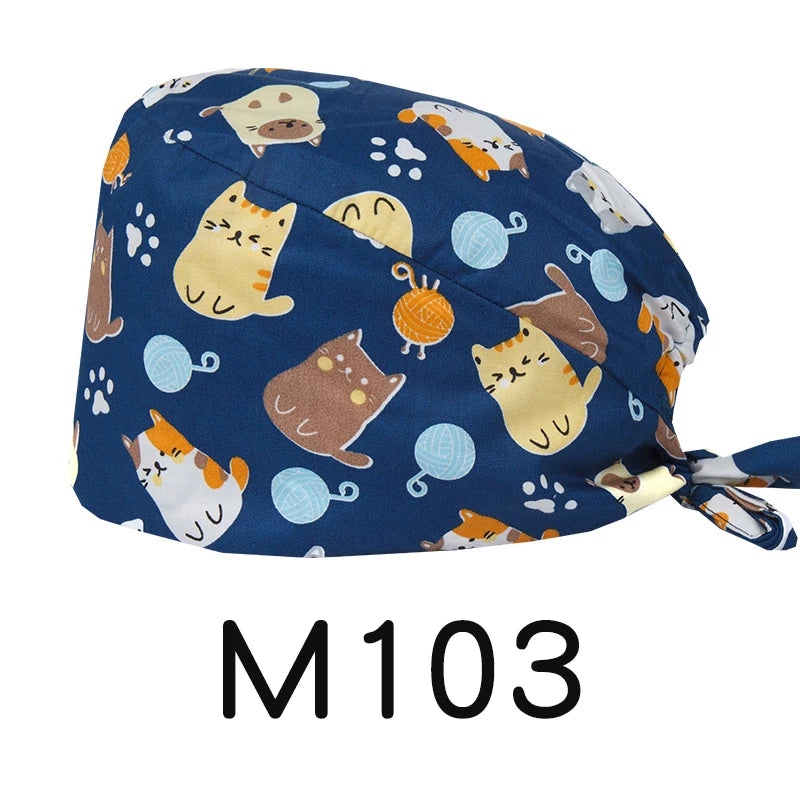 Sky Men's Cap for Doctor Nurses Lab Clinic Medical Scrub Caps Comfortable Soft Dentist Hats M596