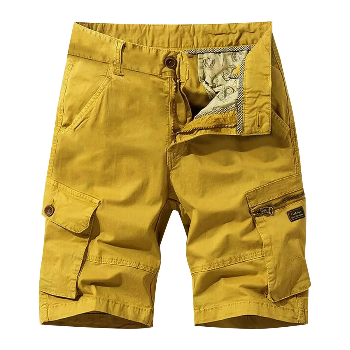 Summer Mens Shorts Cotton Slim Mens elastic Waist plus Size Underwear Sexy Swimming Trunk Summer Casual Pockets Beach Shorts Men