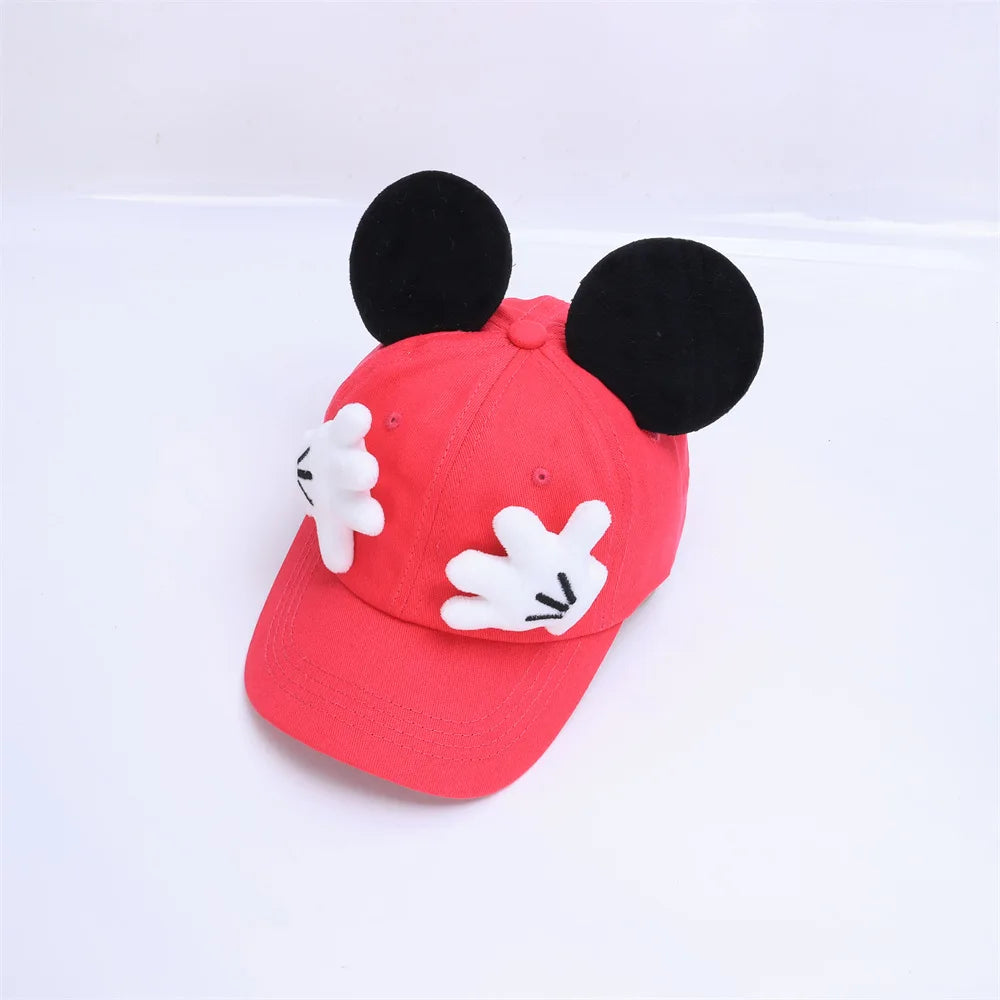Cute Palm-ear Baseball Cap Unisex Trendy Cartoon-shaped Peaked Caps Sun Protection and Sunshade Baseball Cap for Outdoor Travel