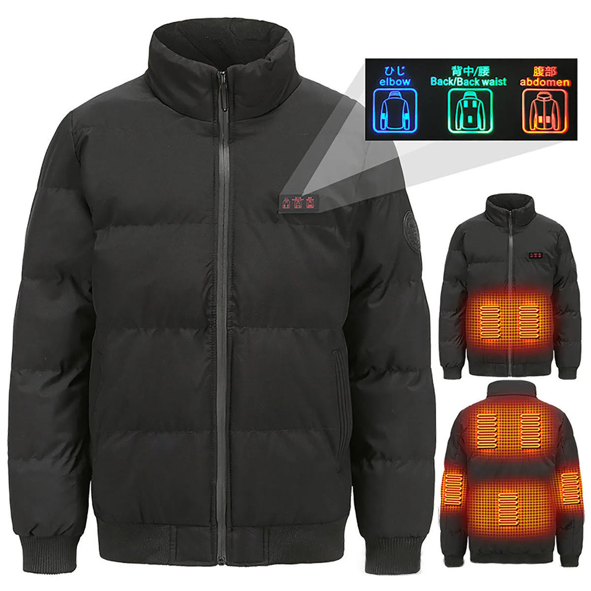 Men's Winter Heating Jacket Smart Heating Jacket Does Not Include Batteries Jackets man