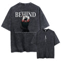Fushiguro Toji Printed Tee Anime Jujutsu Kaisen Clothing Men Women Summer Manga T-shirts Washed Cotton Tshirt Harajuku T Shirt