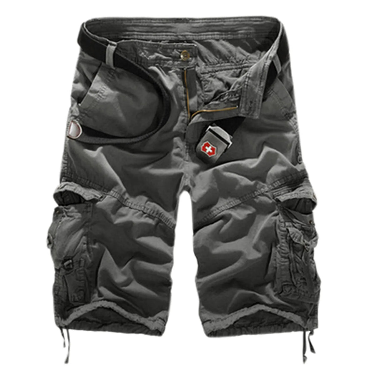 Men'S Denim Shorts With Distressed Details Fashion Sports Cotton Zipper Pocket Camouflage Casual Short Pants For Men Summer