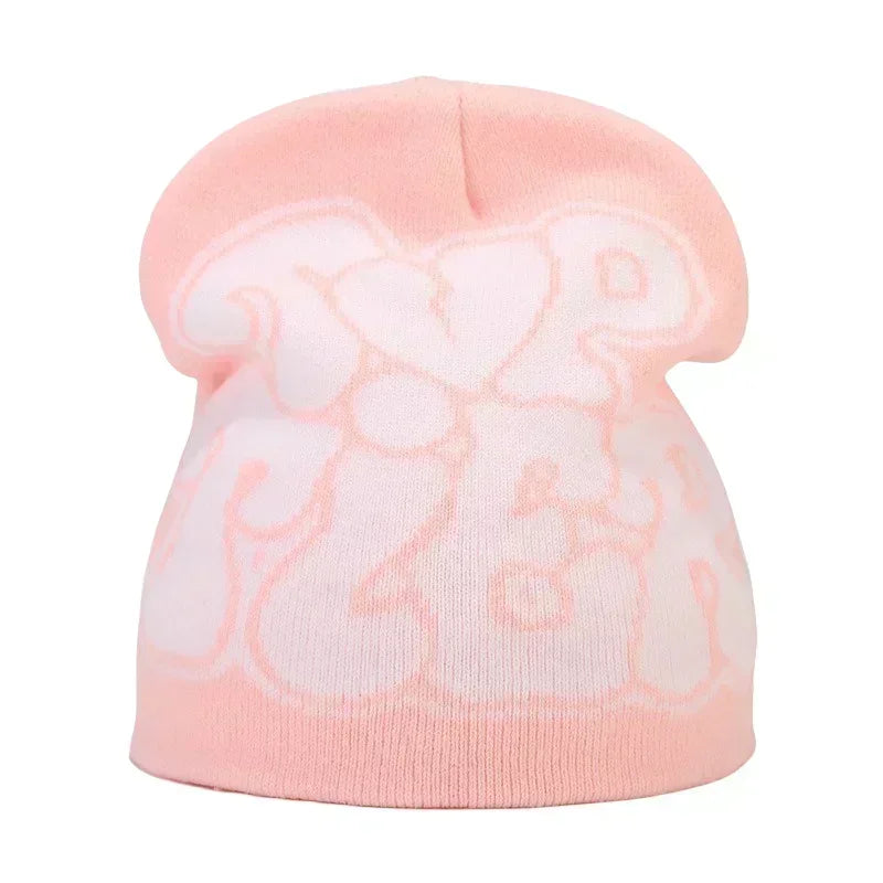 Fashion Letter Beanie Cargo Y2K Cap for Men Women Kanye Beanies Canada Winter Knitted Gorras Hombre Top Keep Warm Hat Outdoor