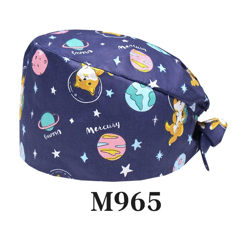 Sky Men's Cap for Doctor Nurses Lab Clinic Medical Scrub Caps Comfortable Soft Dentist Hats M596