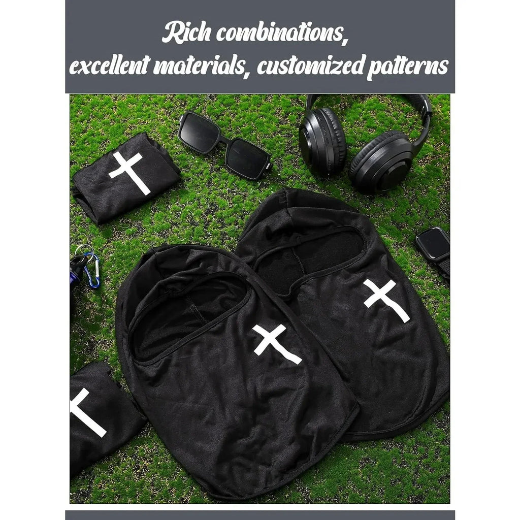 2 Pcs Ski Mask Cover Balaclava Full Face Mask Summer Face Cover UV Windproof Balaclava for Men Women Outdoor Sports