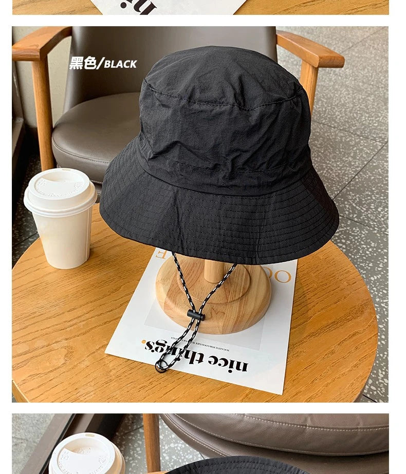 Waterproof Fisherman Hat Women Summer Sun Anti-UV Protection Camping Hiking Mountaineering Caps Men's Panama Bucket Outdoor Hat