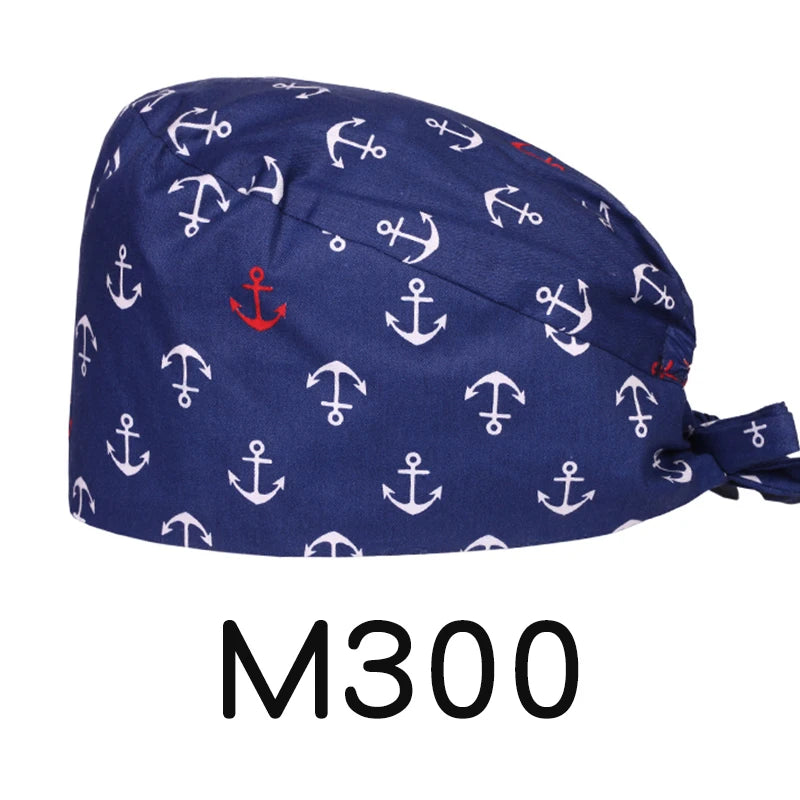Sky Men's Cap for Doctor Nurses Lab Clinic Medical Scrub Caps Comfortable Soft Dentist Hats M596