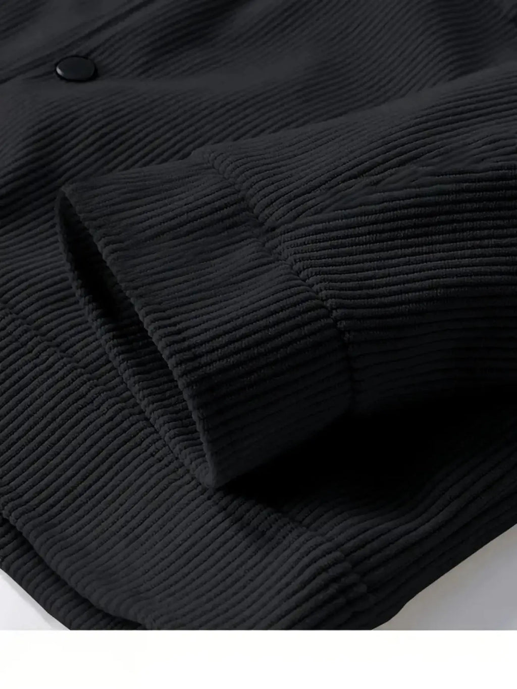 The 2025 New Autumn Corduroy Jacket for Men with a Lapel, Trendy Japanese Style Loose Coat