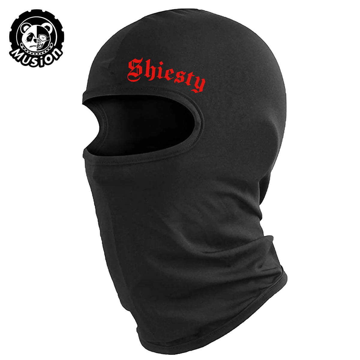 Musion Shiesty Ski Mask Y2K Hip Hop Balaclava Breathable Headwear for Riding and Outdoor Sport