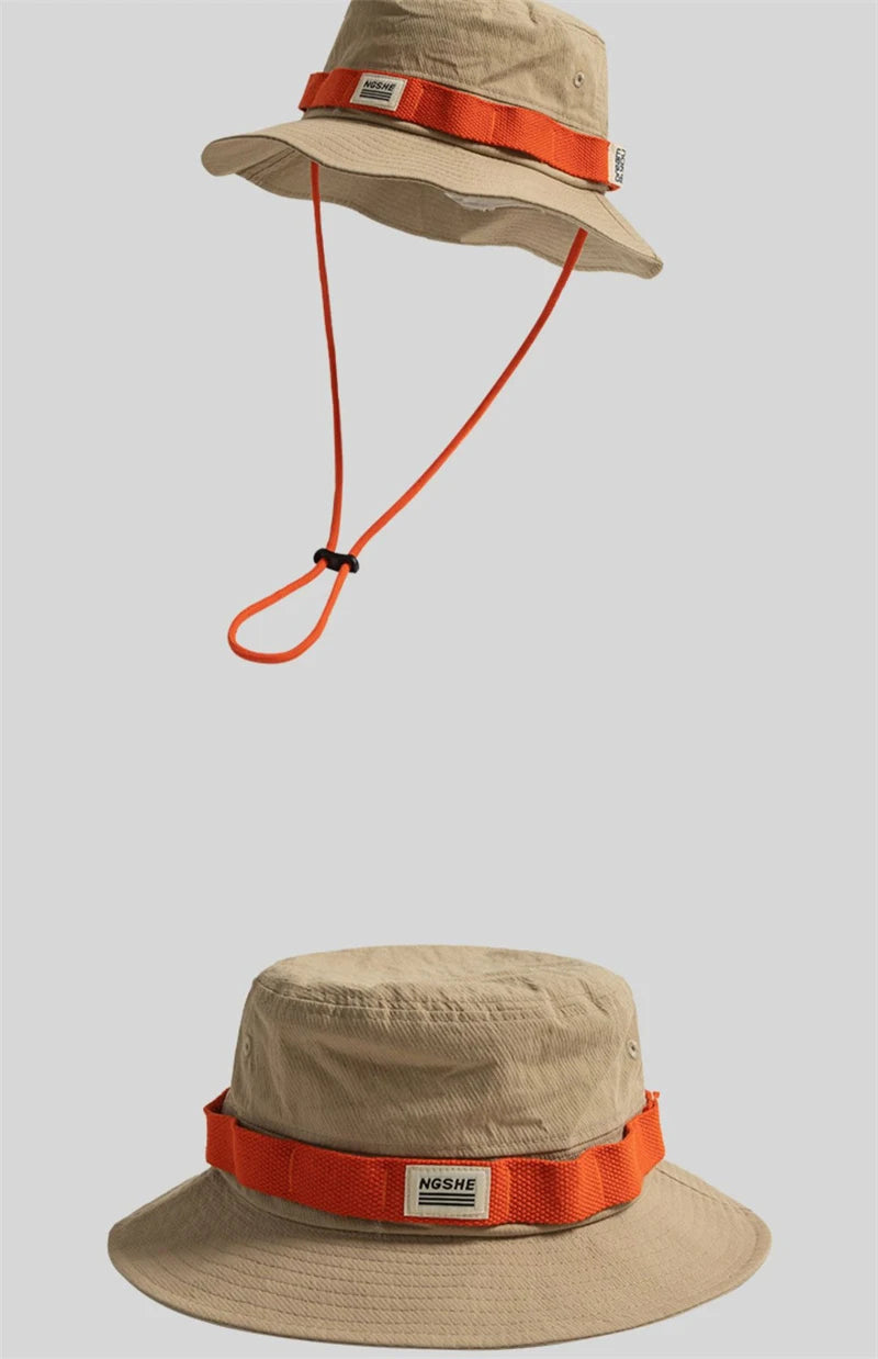Unisex Summer Sun Hats UV Protection Outdoor Adjustable Visor Bucket Hat for Men Women Hiking Camping Fisherman Hat Panama Caps