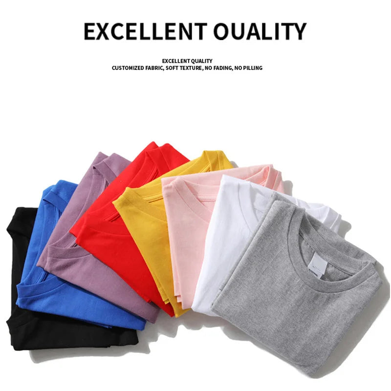 Summer Men's Cotton Blend High Quality Casual Sports Loose Cool Fashion Funny Focus Print Round Neck Short Sleeved T-shirt Tops