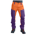 Men'S Cargo Pants Two Tone Patchwork Casual Cargo Pants Jogging Work Cargo Trousers Male Men'S Clothing
