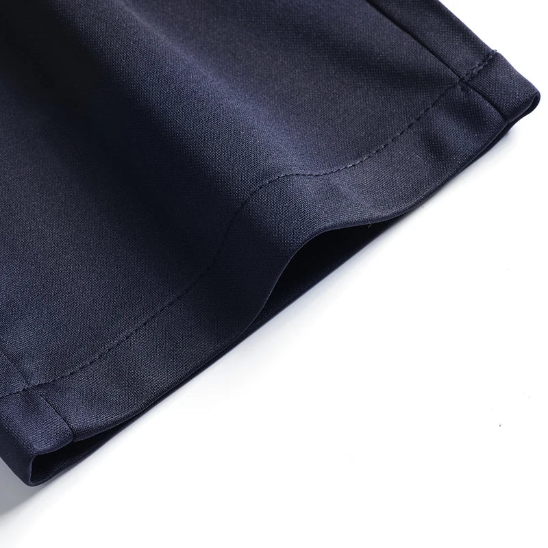 29-42 Men's Summer Pants Thin Straight Stretch Casual Pants with No Trace No Ironing Fabric Silky and Cool Feeling