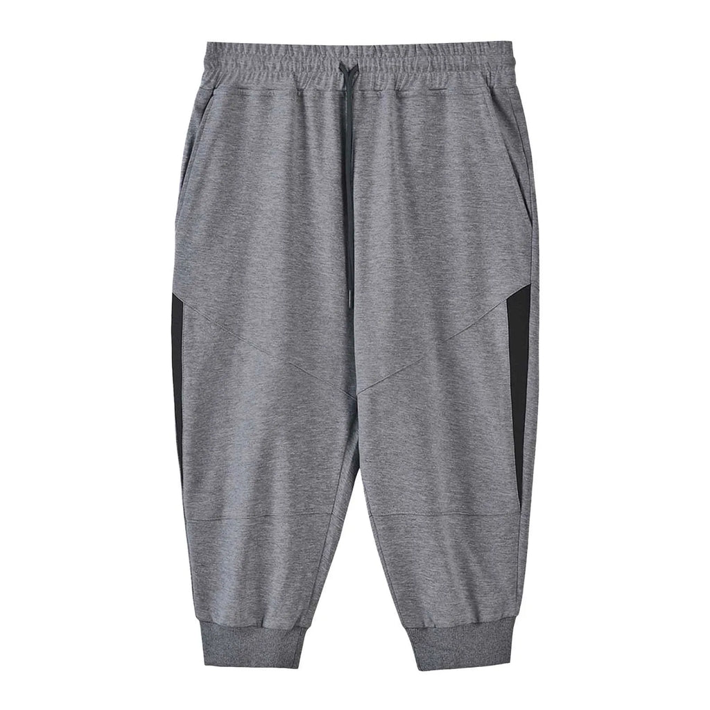 Cropped Shorts Mens Leggings Stretch Sweatwicking Cooling Breathable Summer Athleisure Tracks Pants For Men