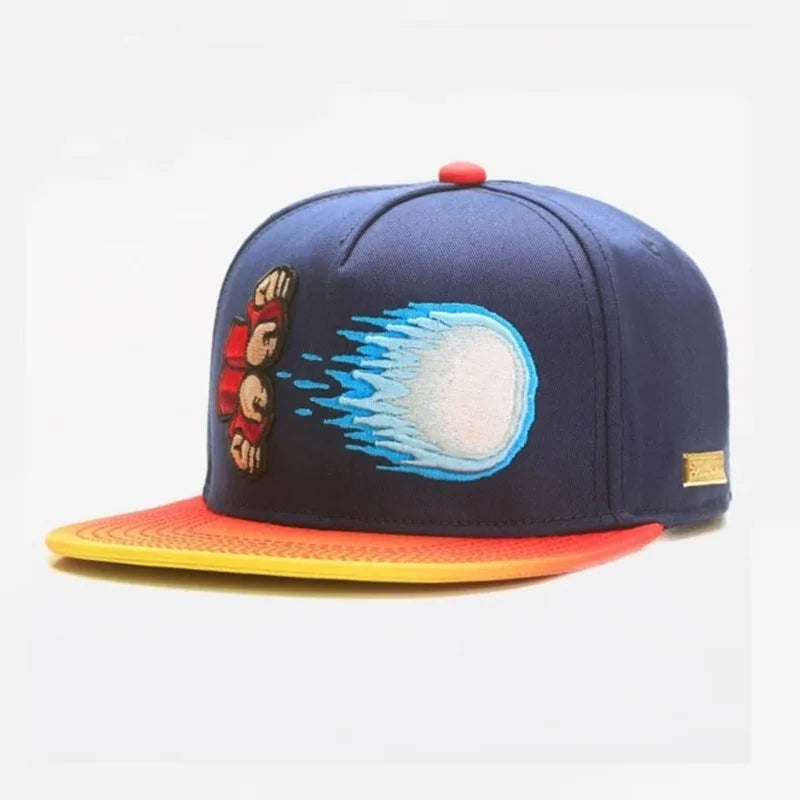 PANGKB Brand PIZZA CAP hip hop snapback hat for men women adult outdoor casual sun baseball cap