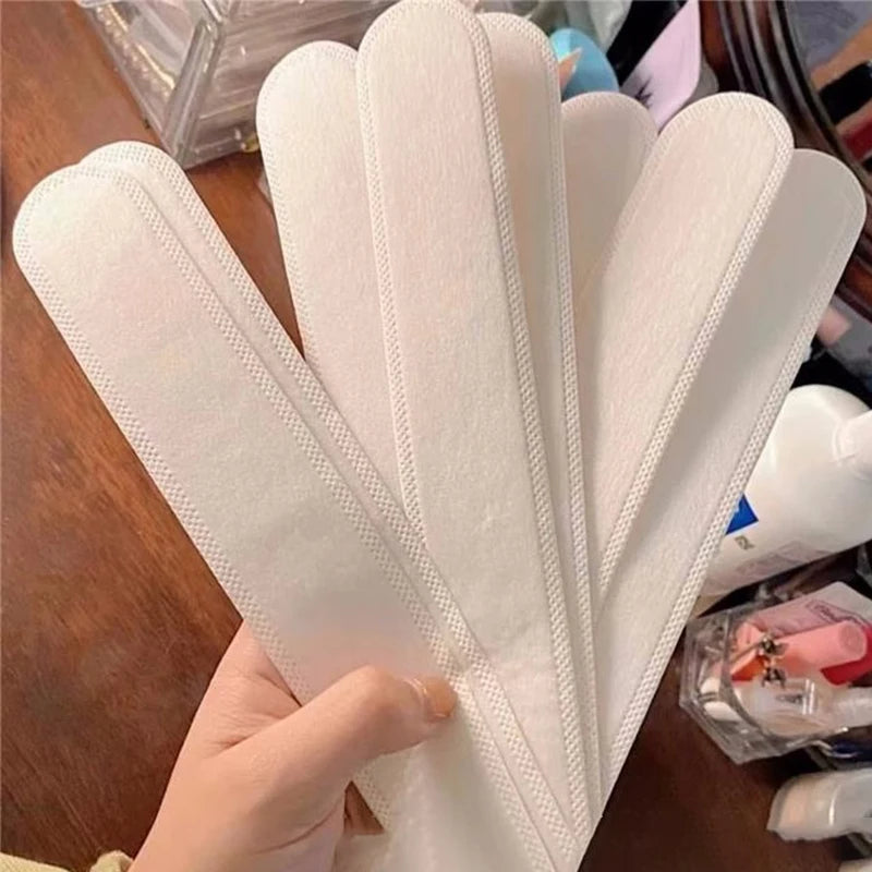 Hat Sweat Absorber Stickers Summer Cap Liner Bands Sweatband Visor Hat Size Reducer Adhesive Sweat Absorbing Strips Pads